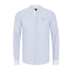 Auden Cavill // Alexzander Button-Up Shirt // Ice Blue (XL)