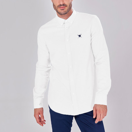 Juan Button-Up Shirt // White (S)