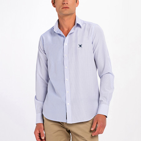 Donte Button-Up Shirt // Baby Blue (S)