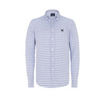 Brogan Button-Up Shirt // Dark Blue (M)