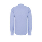 James Button-Up Shirt // Dark Blue (S)