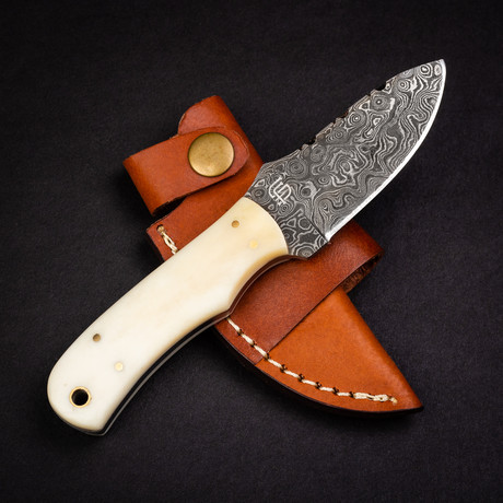 Laplander Damascus Knife