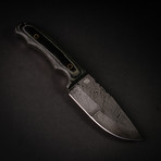 Bowie Damascus Knife