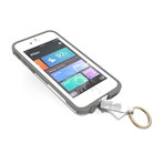 Iklips DUO+ // Apple Lightning iOS Flash Drive // 32GB (Glowing Amber)