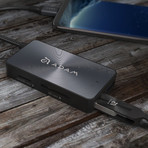 CASA Hub PDC501 // USB 3.1 // USB-C 5-Port Hub (Grey)