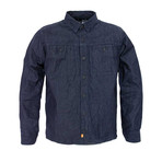 Sa1nt Aramid Lined Denim Shacket // Indigo (2XL)