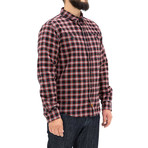 Sa1nt Aramid Lined Flannel Shacket // Black + Red (2XL)
