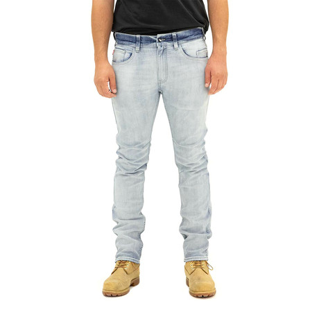 Works Slim Fit Jeans // Light Bleached (28WX33L)