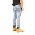 Works Aviator Pant // Bleached Indigo (30WX33L)