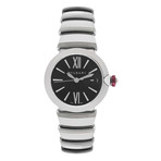 Bulgari Ladies Lvcea Black Dial Date Automatic // LU33BSSD // Store Display