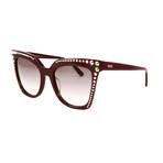 MCM669S Sunglasses // Burgundy