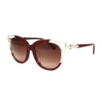 MCM660SA Sunglasses // Burgundy