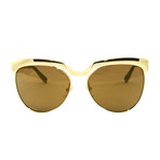 MCM105S Sunglasses // Shiny Gold Monel