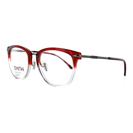 Smith // Unisex Round Frames // Red Crystal