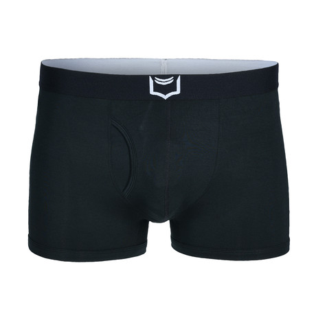 Sweat Proof Boxer Brief + Comfort Pouch // Black + Red (XS) - Ejis - Touch  of Modern