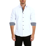 McConnell Long-Sleeve Button-Up Shirt // White (S)
