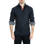 Hopkins Long-Sleeve Shirt // Black (XS)