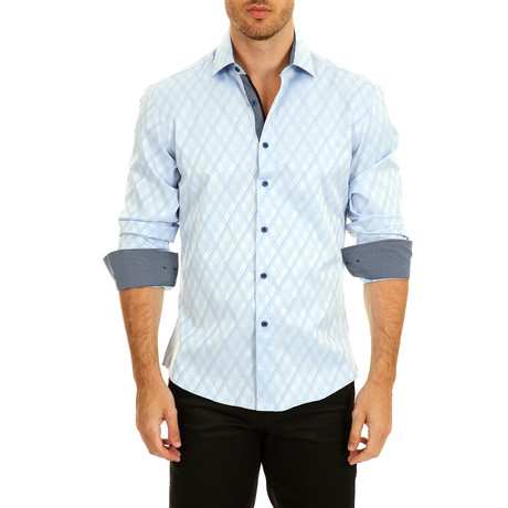 Miller Long-Sleeve Shirt // Light Blue (XS)