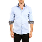 Bender Long-Sleeve Shirt // Blue (S)