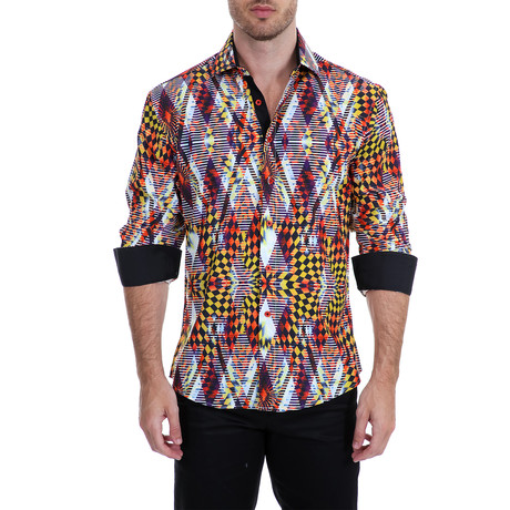 Blackburn Long-Sleeve Shirt // Orange (XS)