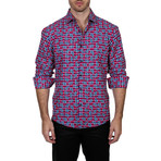 Craig Long-Sleeve Shirt // Red (XL)