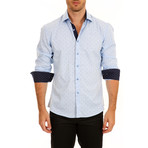 Nielsen Long Sleeve Button-Up Shirt // Blue (L)