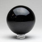 Polished Black Obsidian Sphere // 1.5lbs
