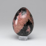 Polished Imperial Rhodonite Egg