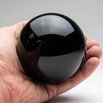 Polished Black Obsidian Sphere // 1.5lbs