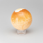 Polished Orange Onyx Sphere
