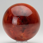 Polished Carnelian Agate Sphere