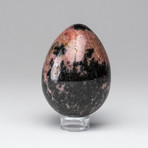 Polished Imperial Rhodonite Egg