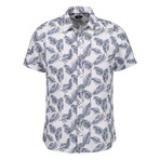 Manley Short Sleeve Button Up Shirt // White (L)