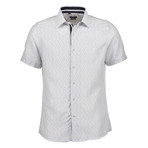 Walter Short Sleeve Button Up Shirt // White (3XL)
