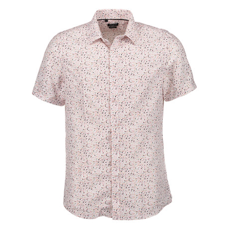 Hammond Short Sleeve Button Up Shirt // White (S)