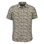 Nicholson Short Sleeve Button Up Shirt // Tan (L)