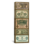 Foreign Currency Panel I // Vision Studio (12"W x 36"H x 0.75"D)