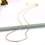 Rolo Chain Necklace // 14K Gold Plated
