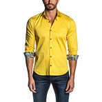 Steve Long Sleeve Shirt // Yellow (XS)