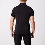 Knox Solid Polo // Black (S)