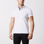 Miller Solid Polo // White (S)