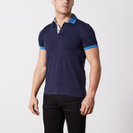 Knox Solid Polo // Navy (L)