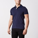 Miller Solid Polo // Navy (M)