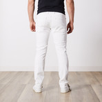 Slim Fit Jeans // White (34WX34L)