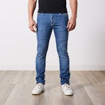 Slim Fit Jeans // Light Blue (32WX34L)
