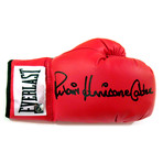 Rubin "Hurricane" Carter // Autographed Everlast Boxing Glove