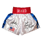 Mark Wahlberg + Micky Ward // Autographed Boxing Trunks