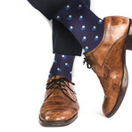 XTF Perfect Gift Compression Socks // 3-Pairs // Blue (Small / Medium)