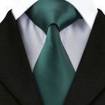 Abbey Handmade Tie // Pine Green