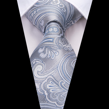 Titan Handmade Tie // Silver